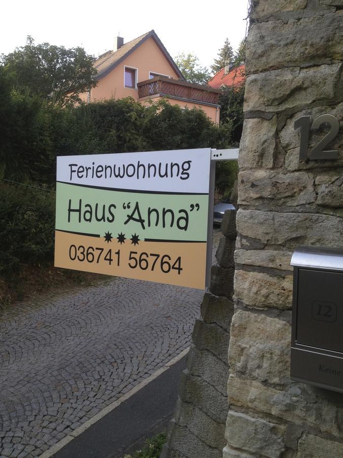Ferienwohnung Haus "Anna" Bad Blankenburg Ngoại thất bức ảnh